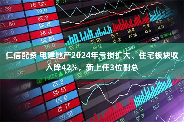 仁信配资 电建地产2024年亏损扩大、住宅板块收入降42%，新上任3位副总