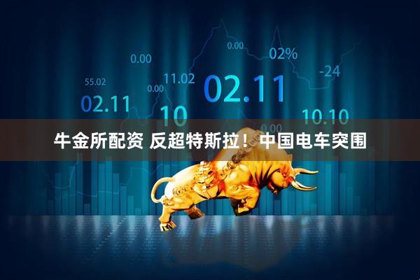 牛金所配资 反超特斯拉！中国电车突围