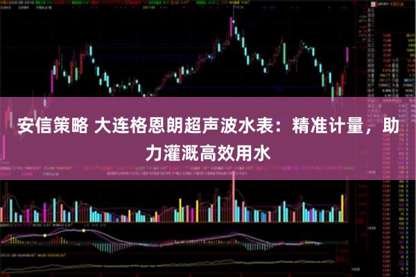 安信策略 大连格恩朗超声波水表:精准计量,助力灌溉高效用水